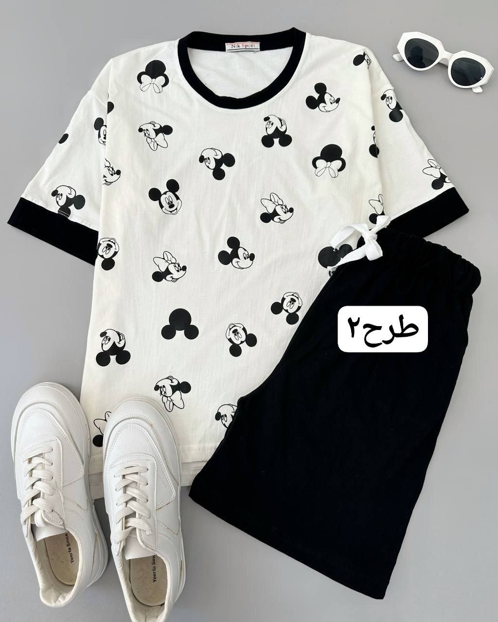 ست تیشرت و شلوارک 5 طرح کد 4943