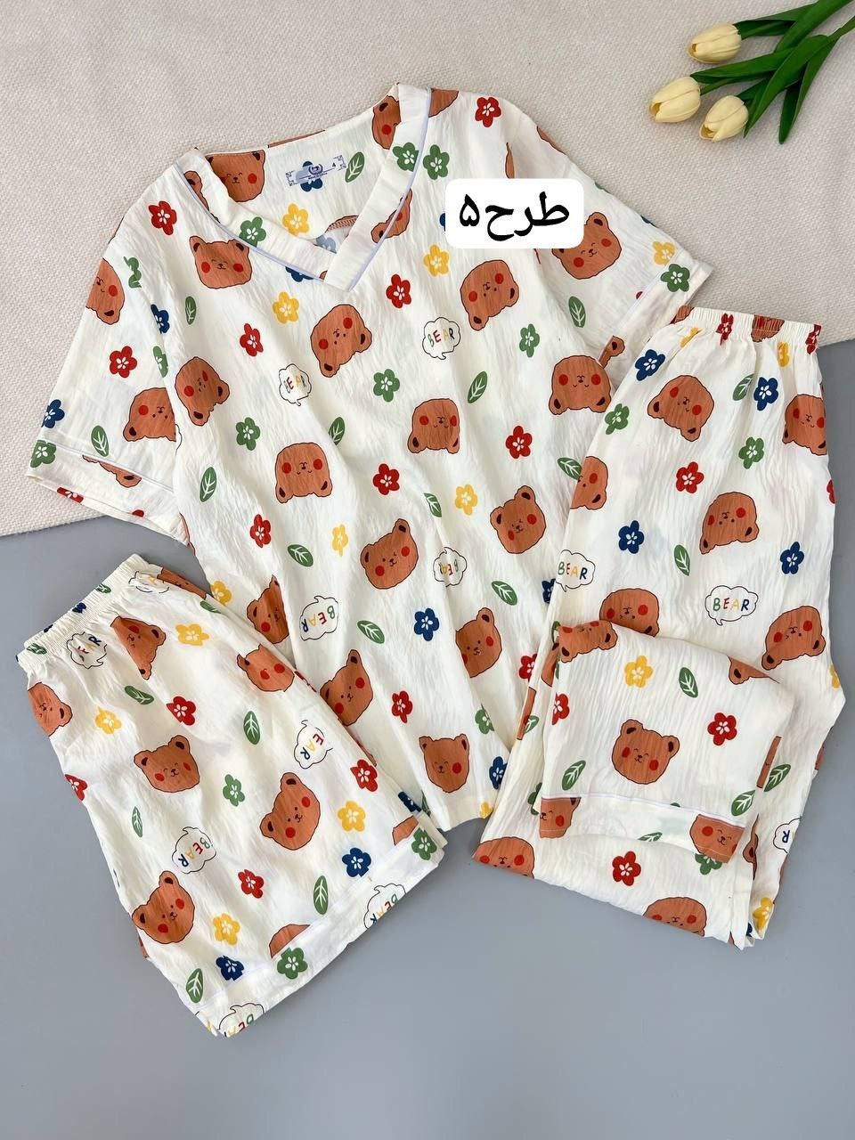 ست سه تیکه راحتی کد 4949