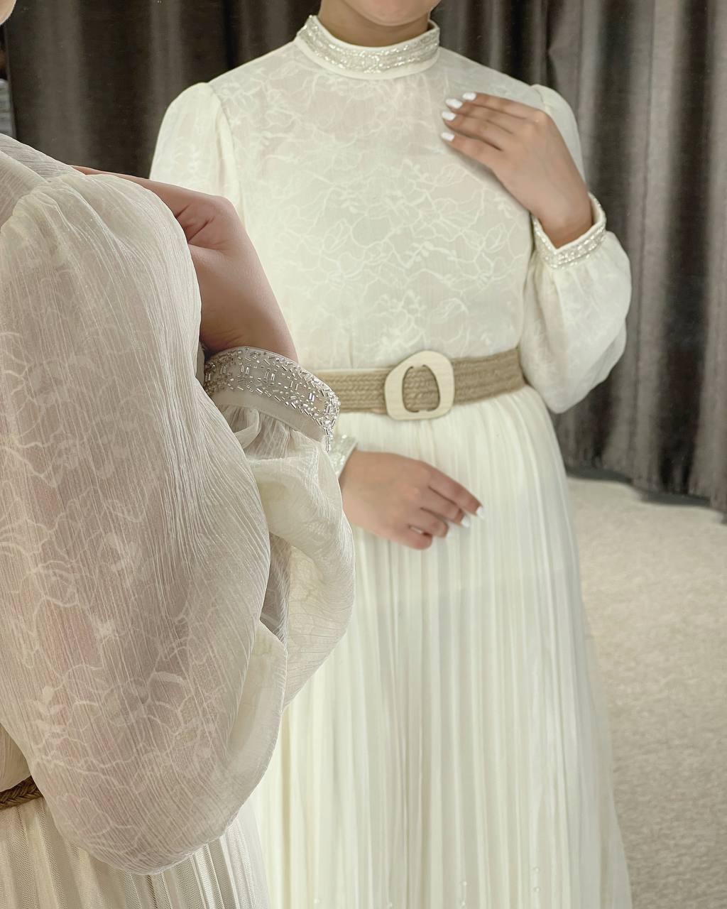 شومیز حریر ارگنزا با آستری دانتل کد 4950