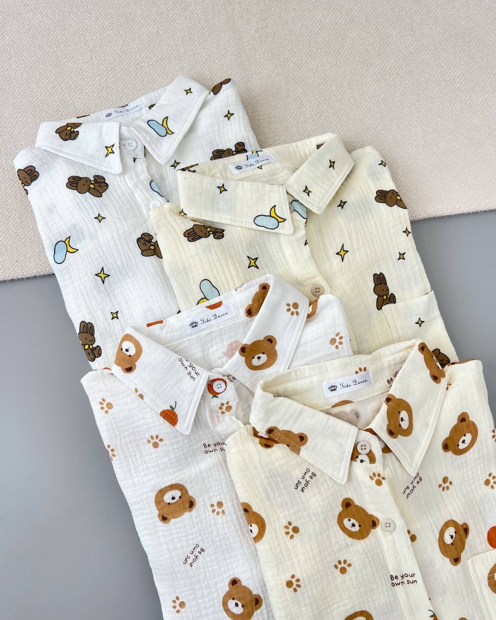 شومیز موسلین نخ وارداتی کد 4951