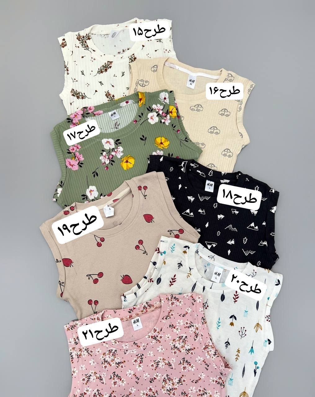 تاپ کبریتی طرحدار کد 4952