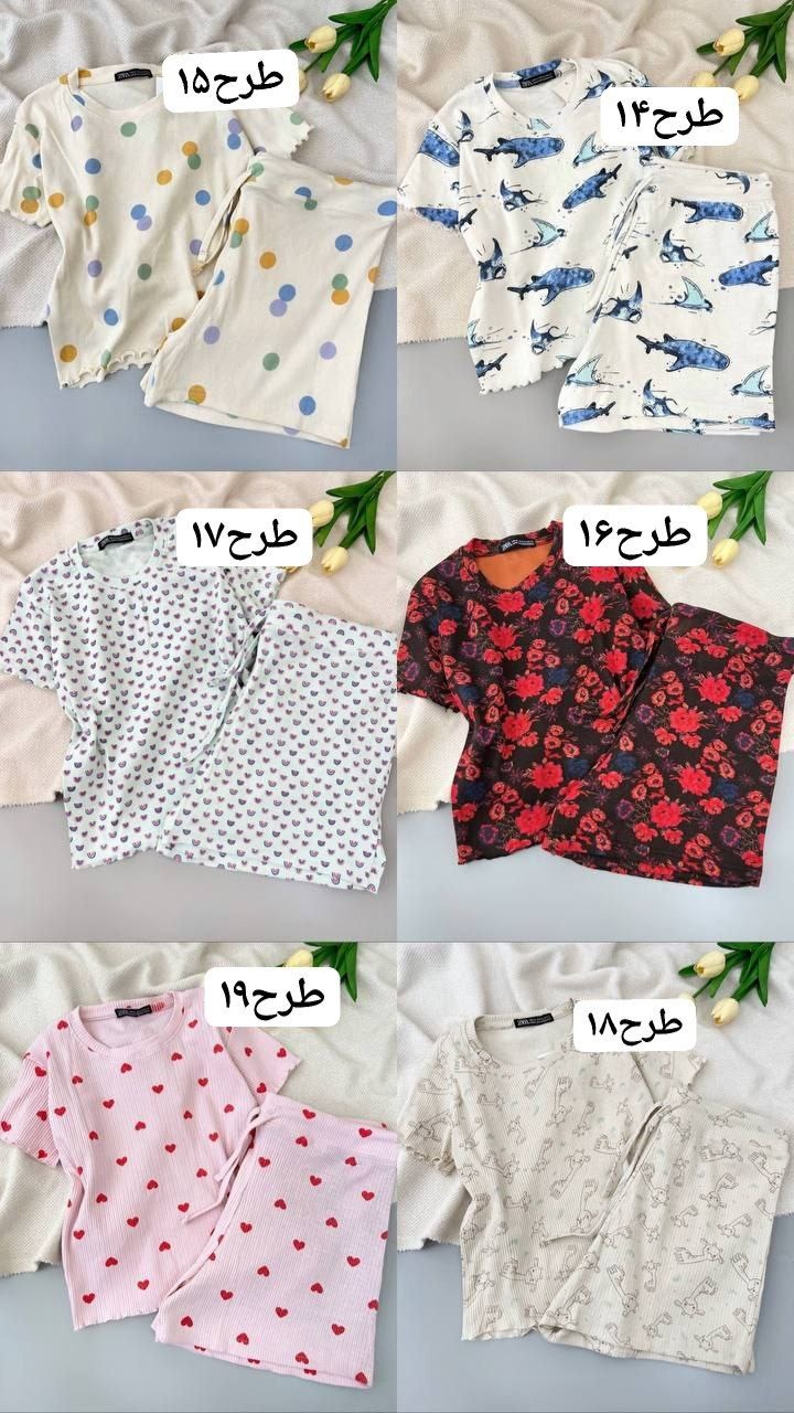 ست کراپ و شلوارک کبریتی کد 4955