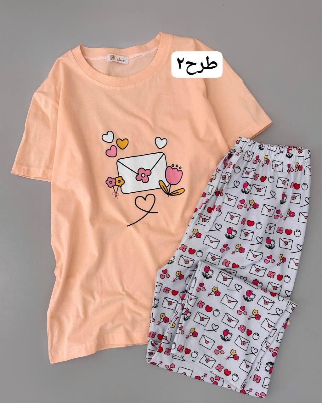 ست تیشرت و شلوار راحتی کد 4960