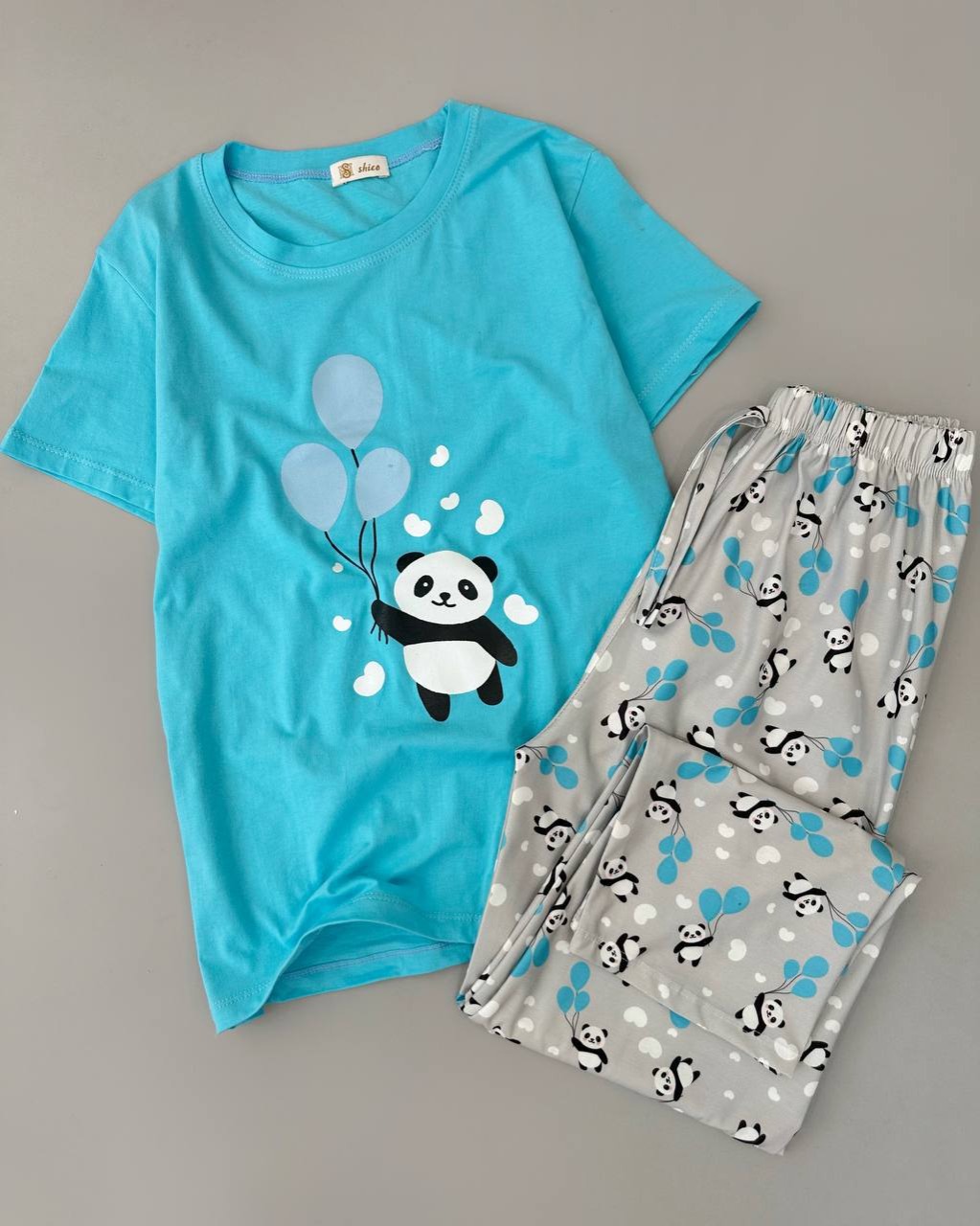 ست تیشرت و شلوار راحتی کد 4960