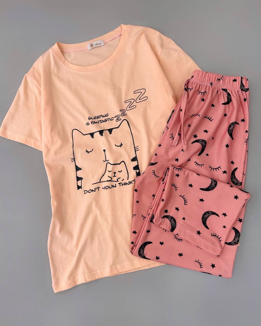 ست تیشرت و شلوار راحتی کد 4960