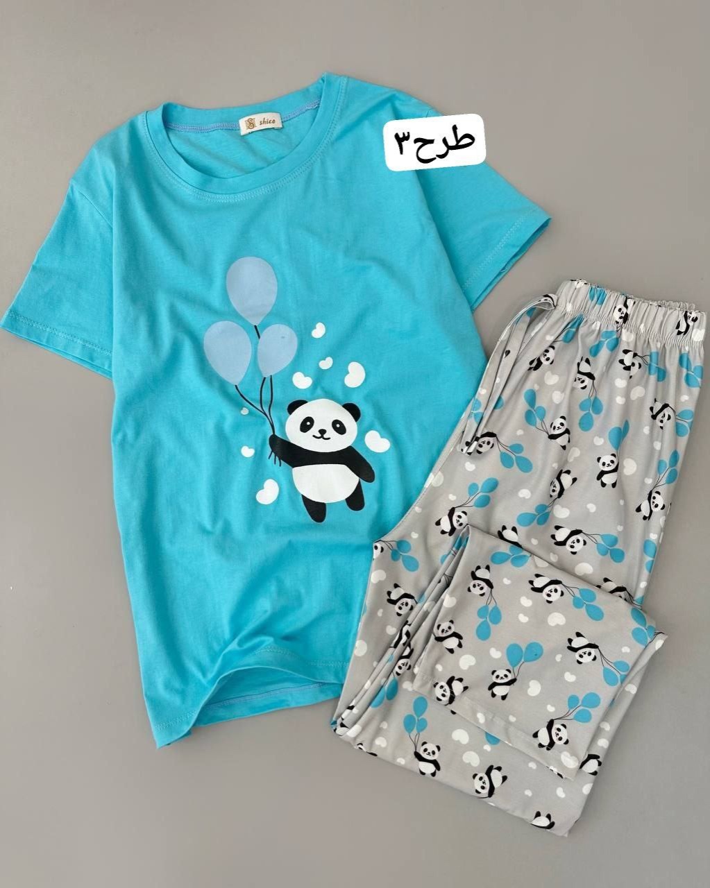 ست تیشرت و شلوار راحتی کد 4960