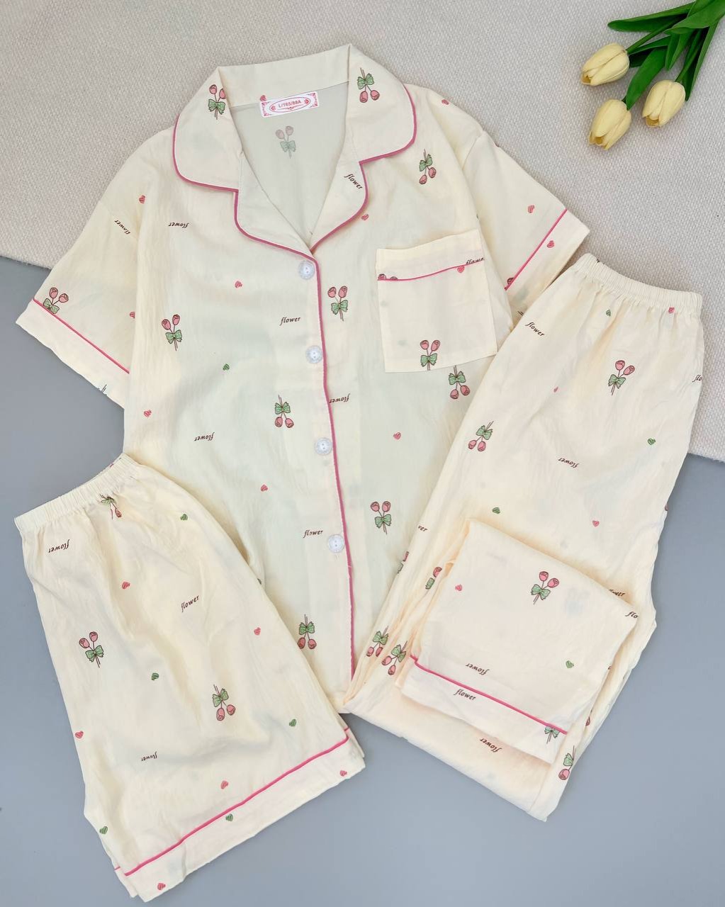 ست سه تیکه موسلین کد 4962