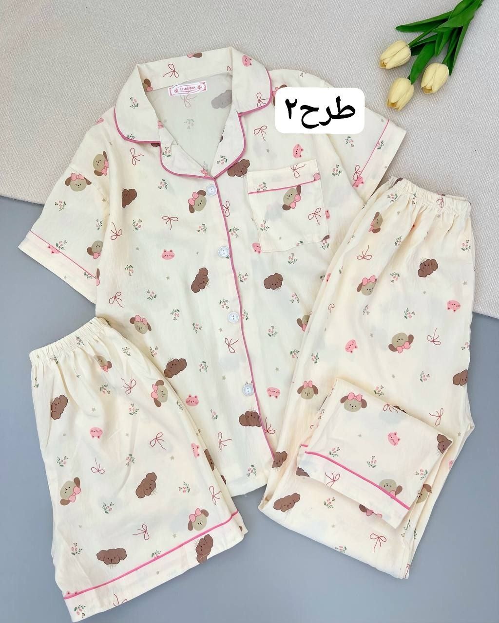 ست سه تیکه موسلین کد 4962