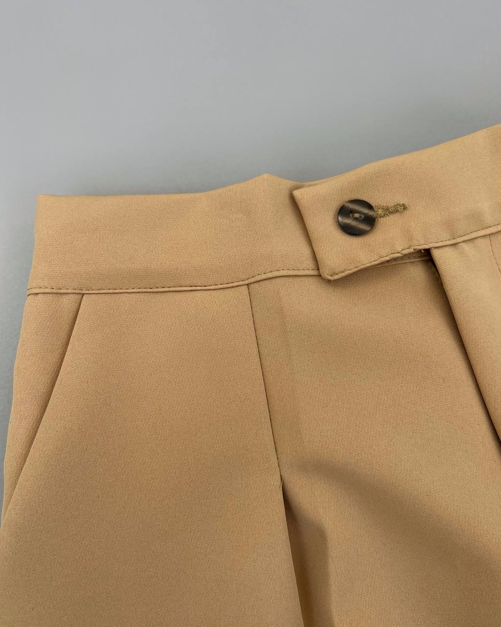 شلوار نیم بگ کرپ کد 4974