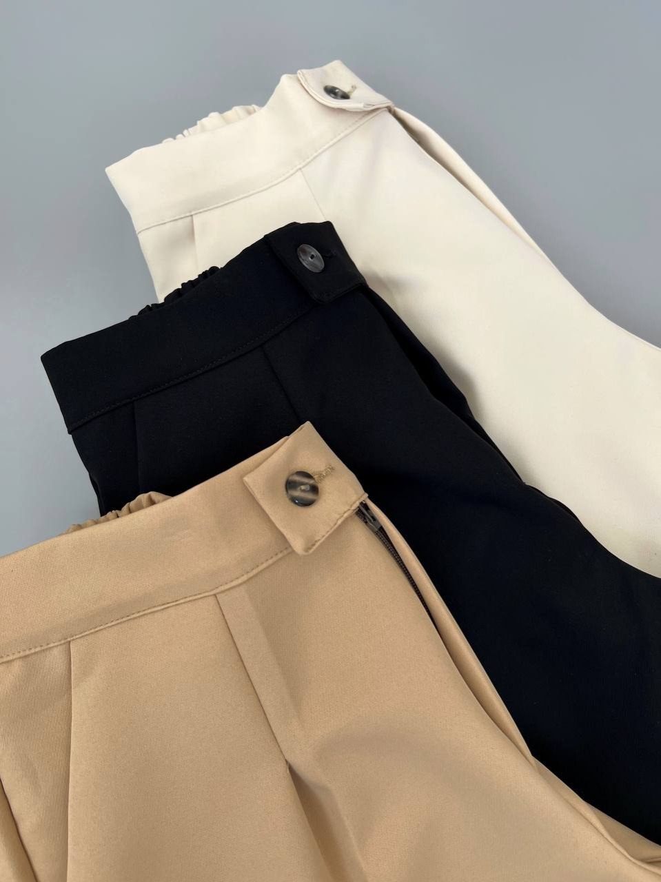 شلوار نیم بگ کرپ کد 4974