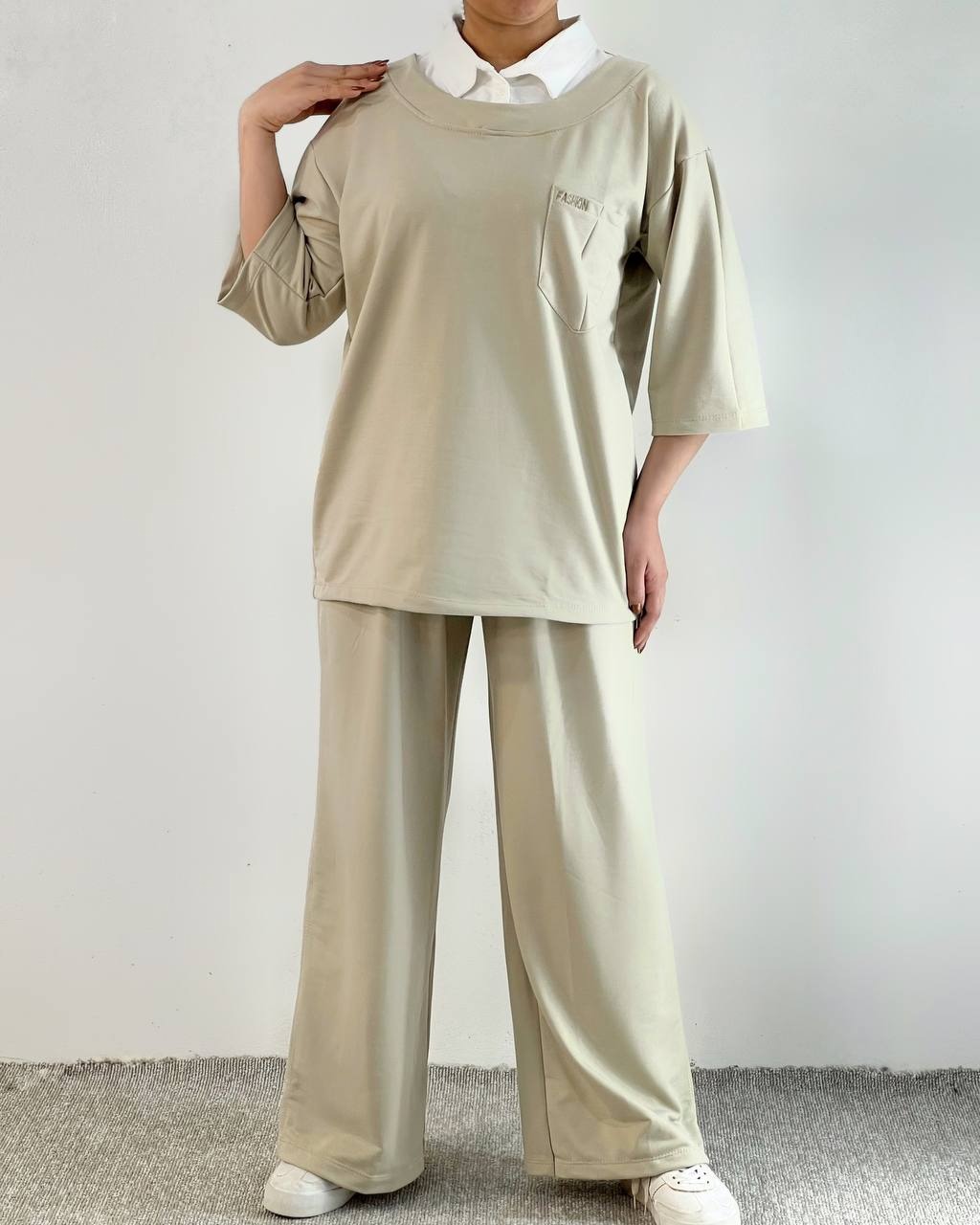 ست تیشرت و شلوار کد 4984