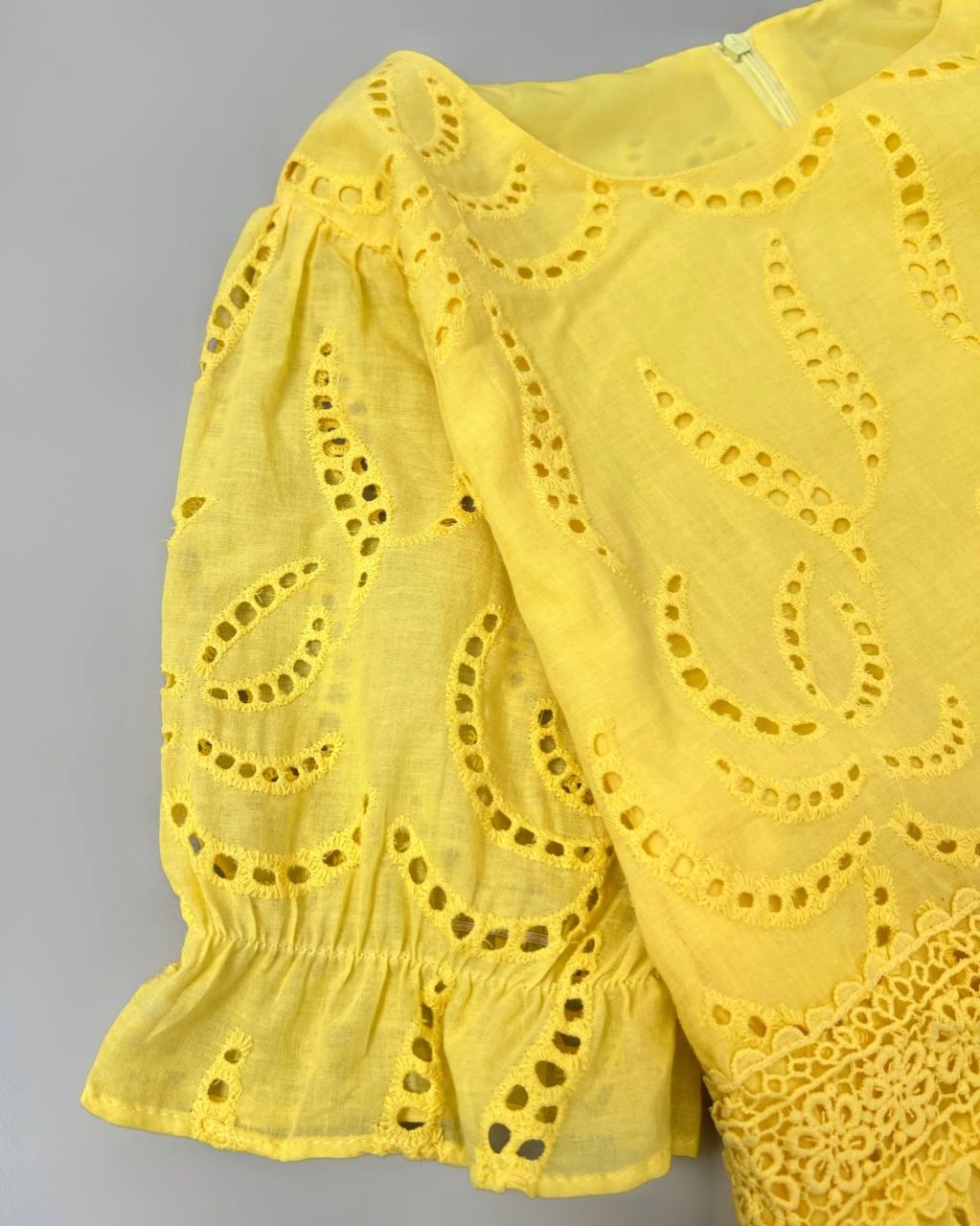 پیراهن تمام خامه دوزی تکرنگ کد 4998