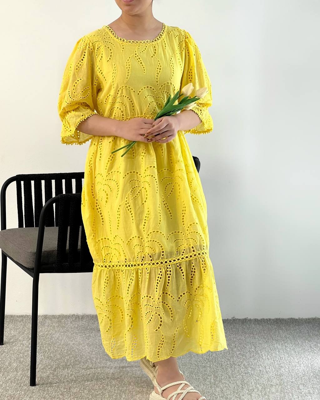 پیراهن تمام خامه دوزی کد 5003