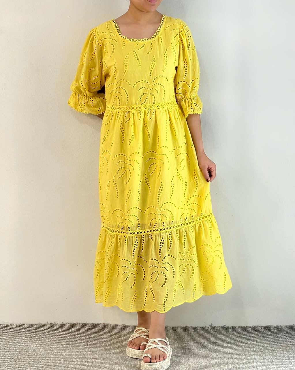 پیراهن تمام خامه دوزی کد 5003