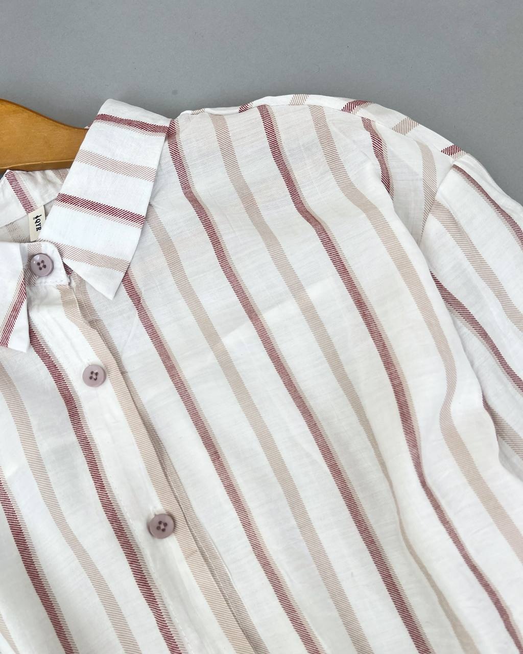 شومیز راه راه پری کد 5018