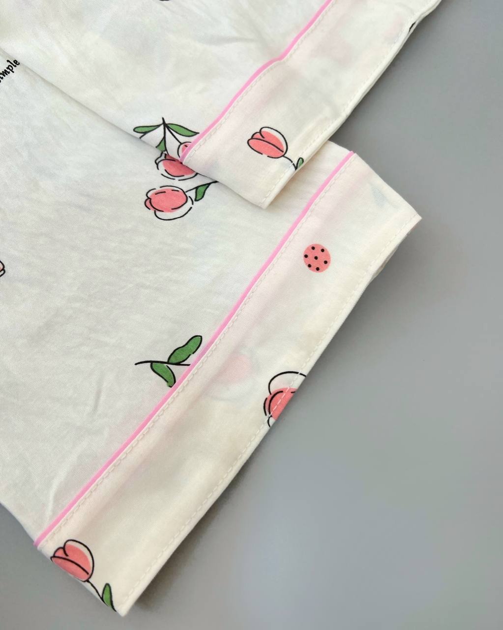 ست جلو دکمه موسلین کد 5019