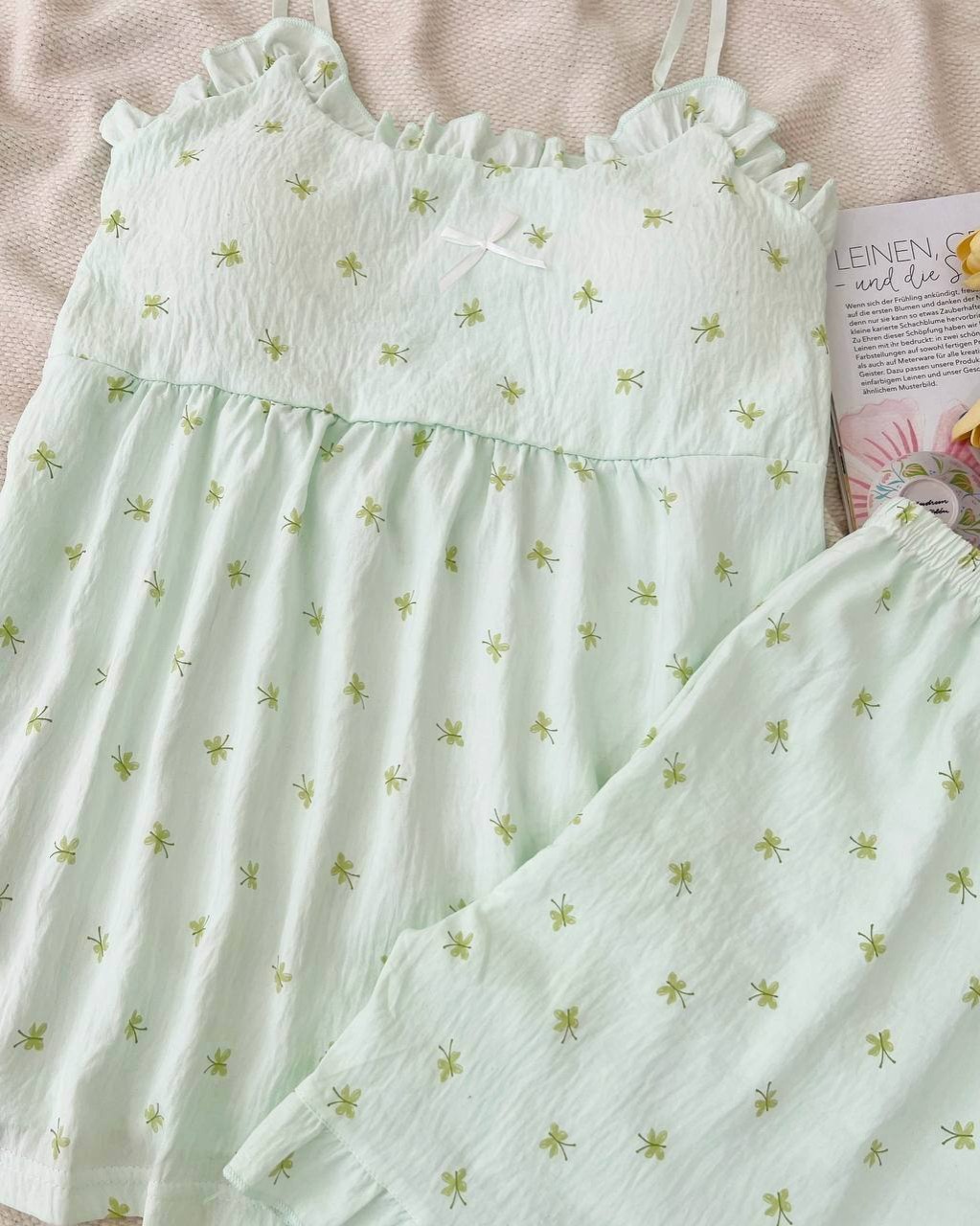 ست تاپ و شلوارک کد 5023