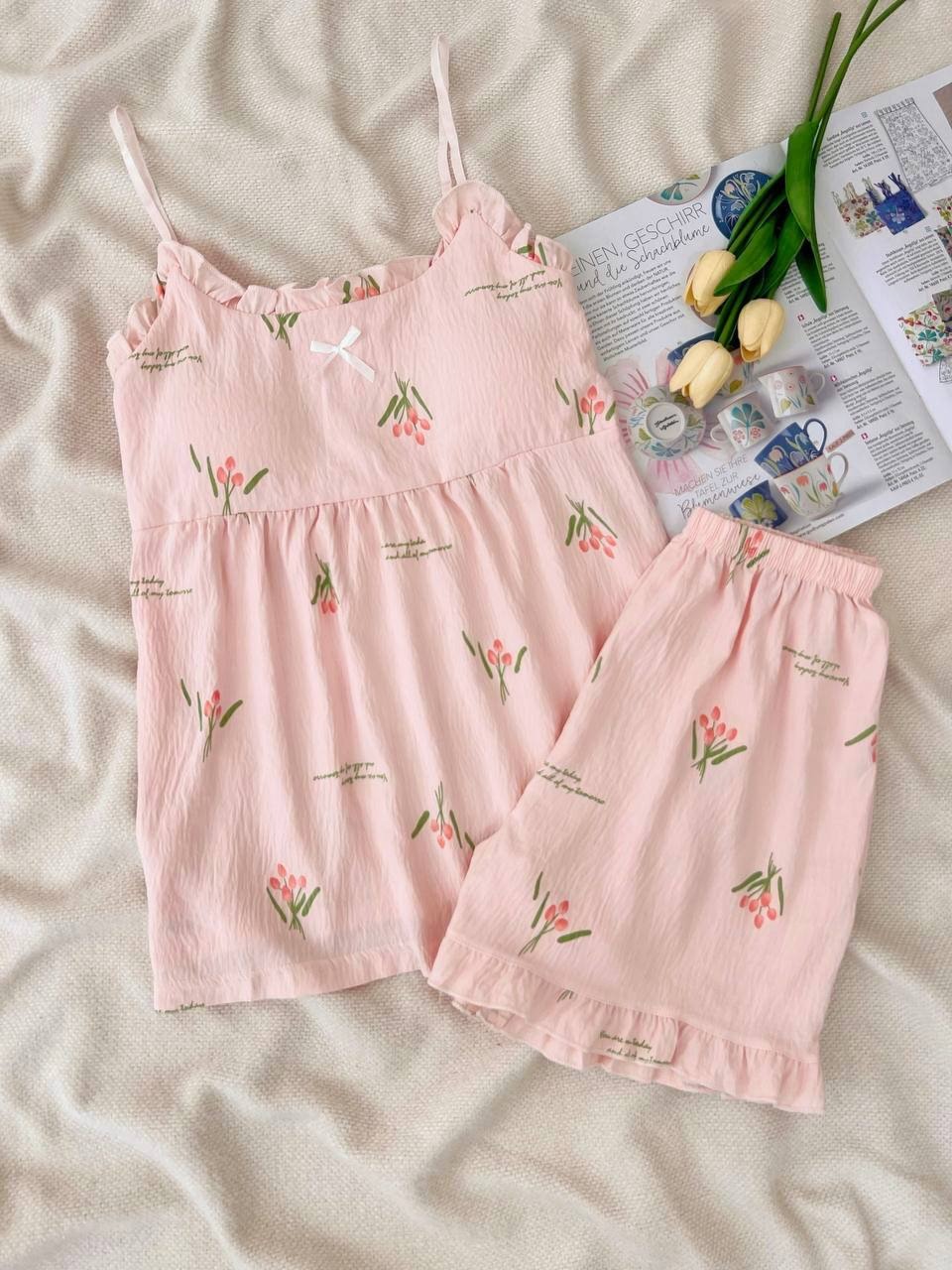 ست تاپ و شلوارک کد 5023