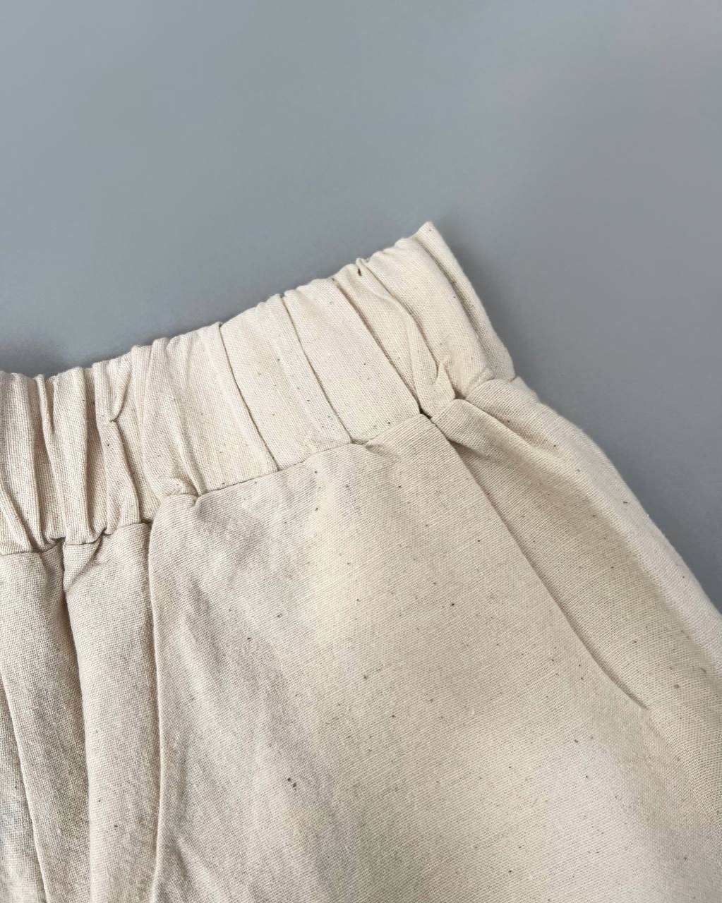 شلوار لینن نیم بگ کد 5025