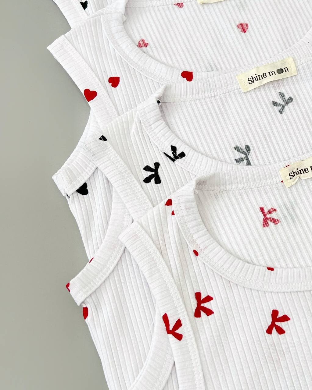 تاپ چاپ قلب و پاپیون کرکره ای کد 5026