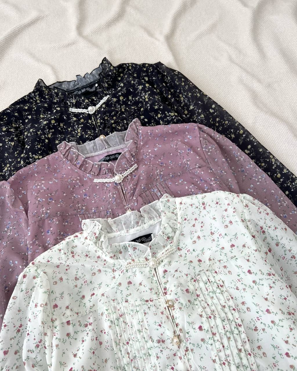 پیراهن حریر بلند کد 5034