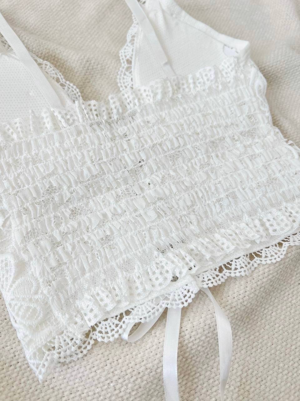 نیم تنه گیپور پشت کش کد 5040