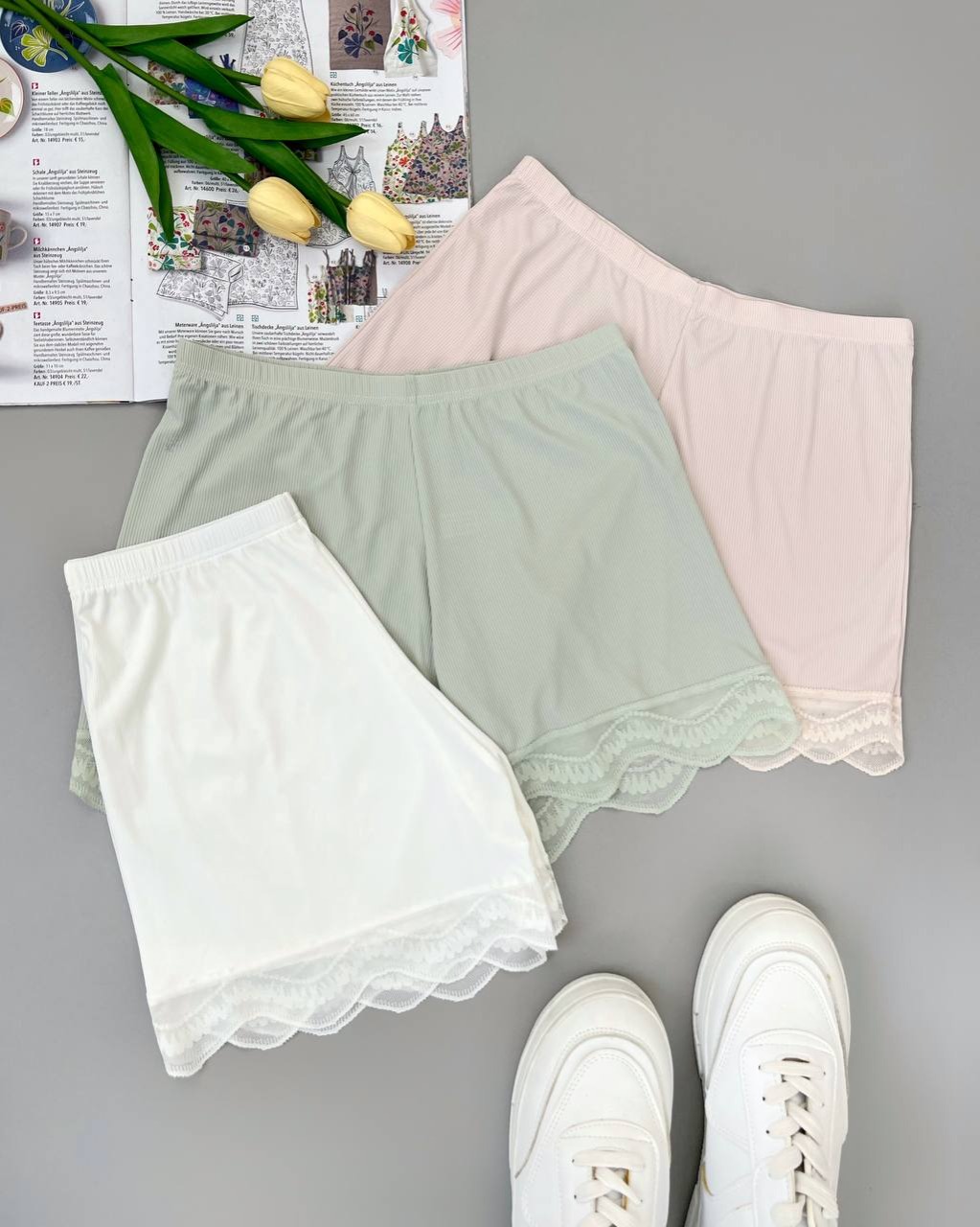 شلوارک لبه نوار مدل 2 کد 5043