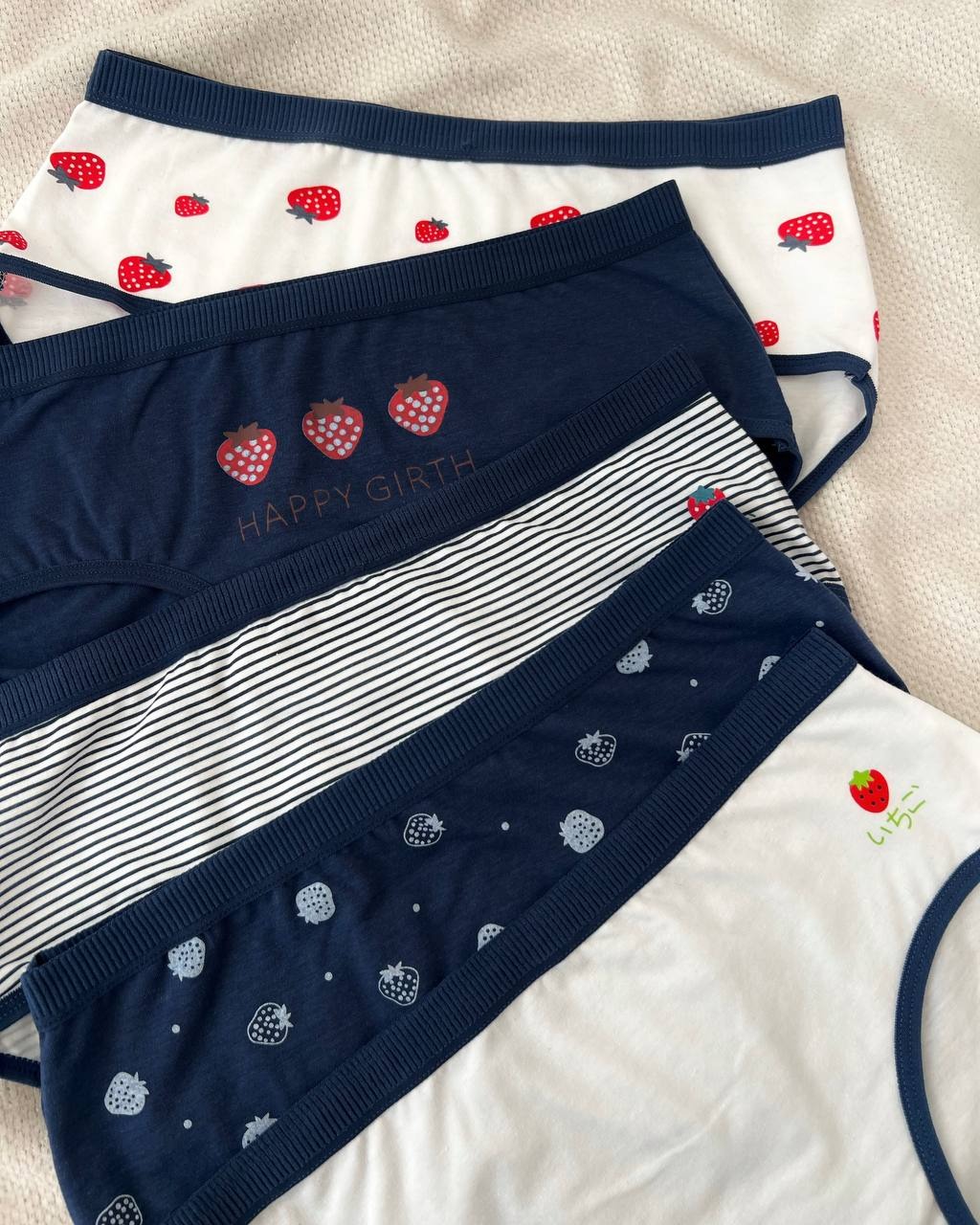 شورت نخ پنبه توت فرنگی کد 5044