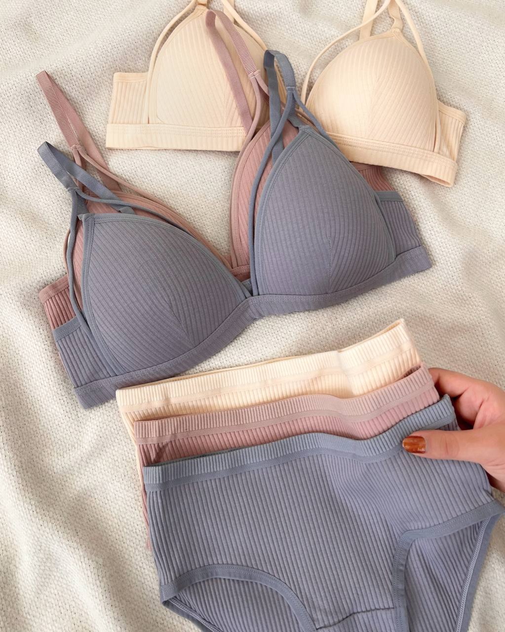 ست شورت و سوتین کبریتی کد 5045