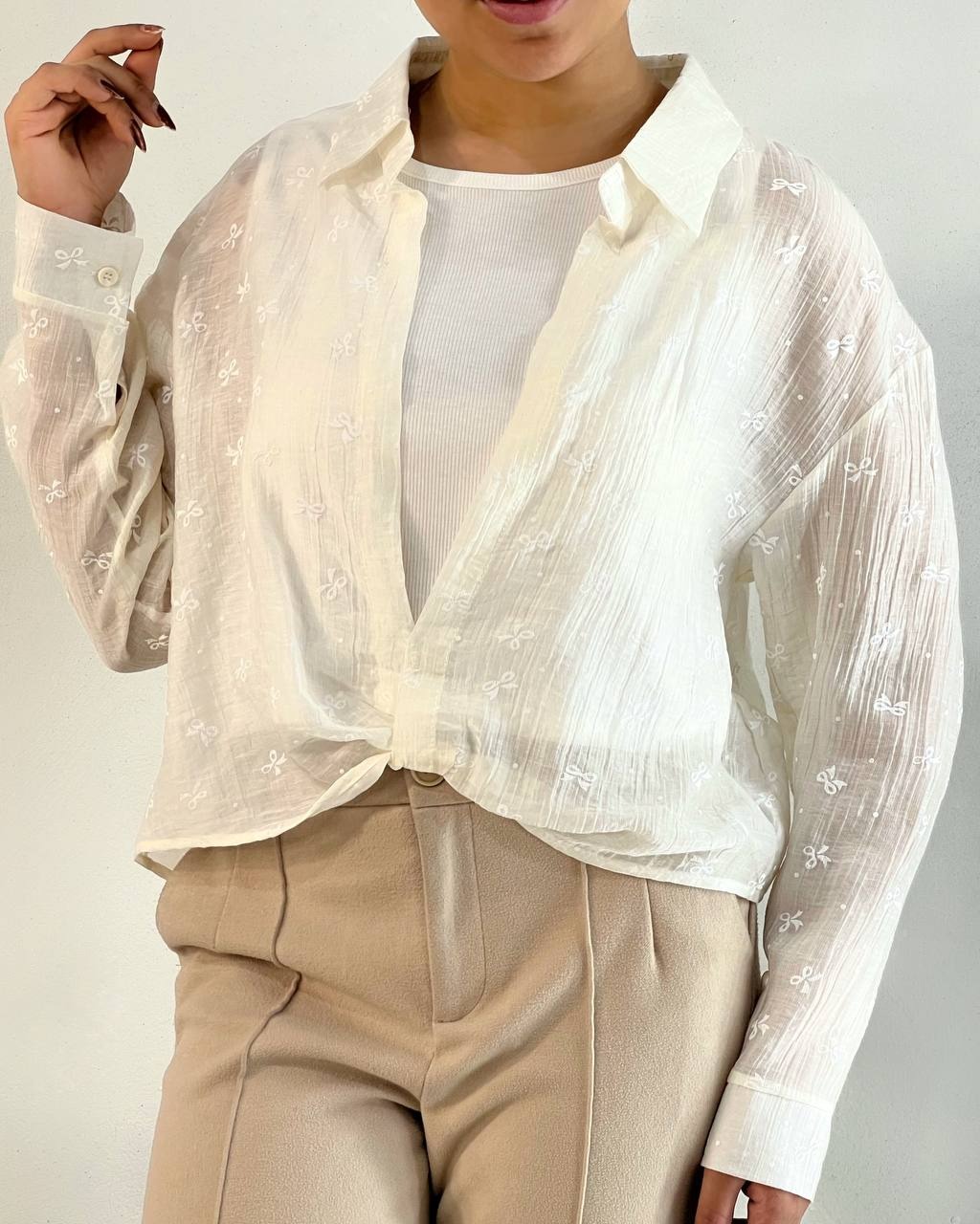 ست شومیز و تاپ کد 5054