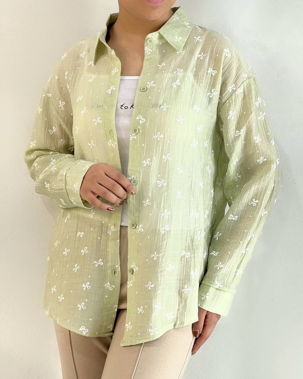 ست شومیز وتاپ کد 5055