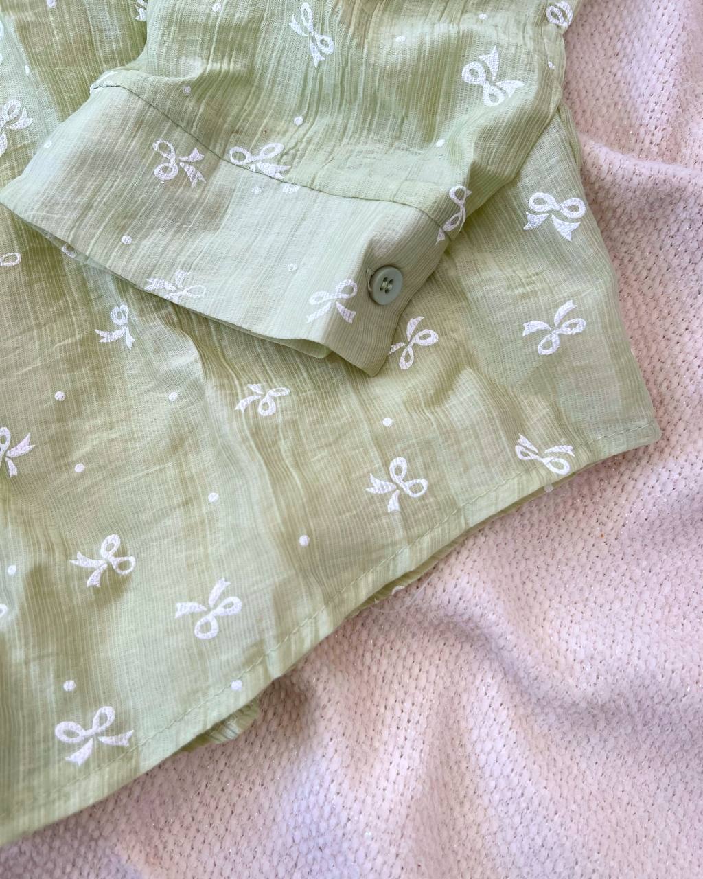 ست شومیز وتاپ کد 5055