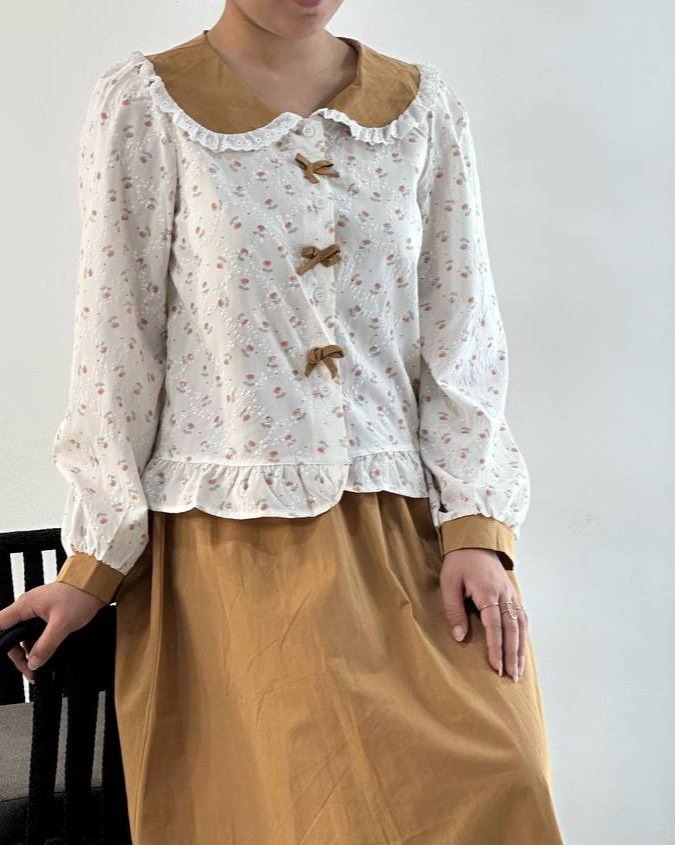 ست شومیز و دامن کد 5059