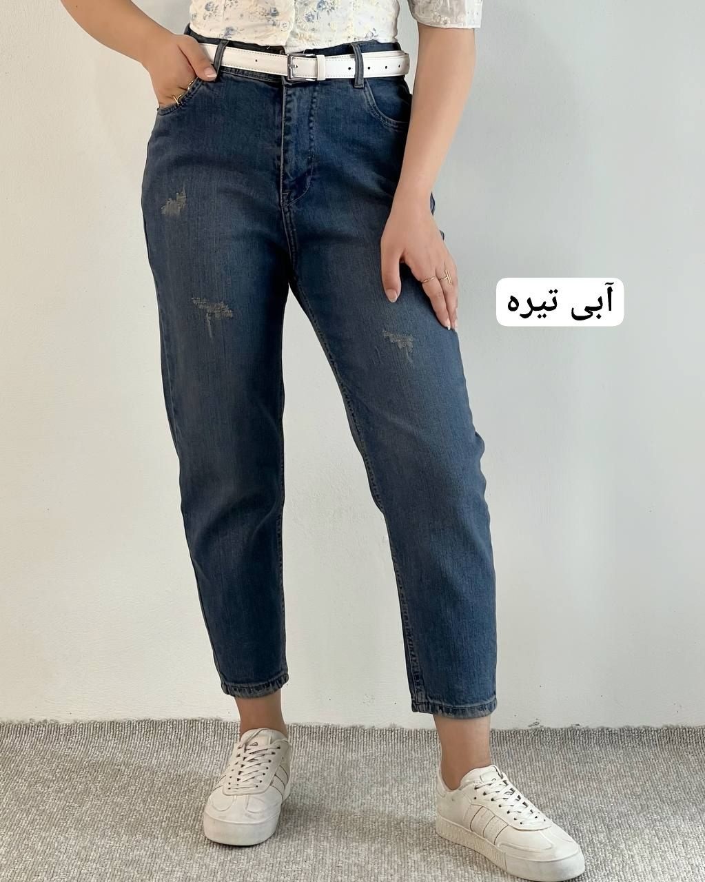 شلوار جین مام قد 90 کد 5066