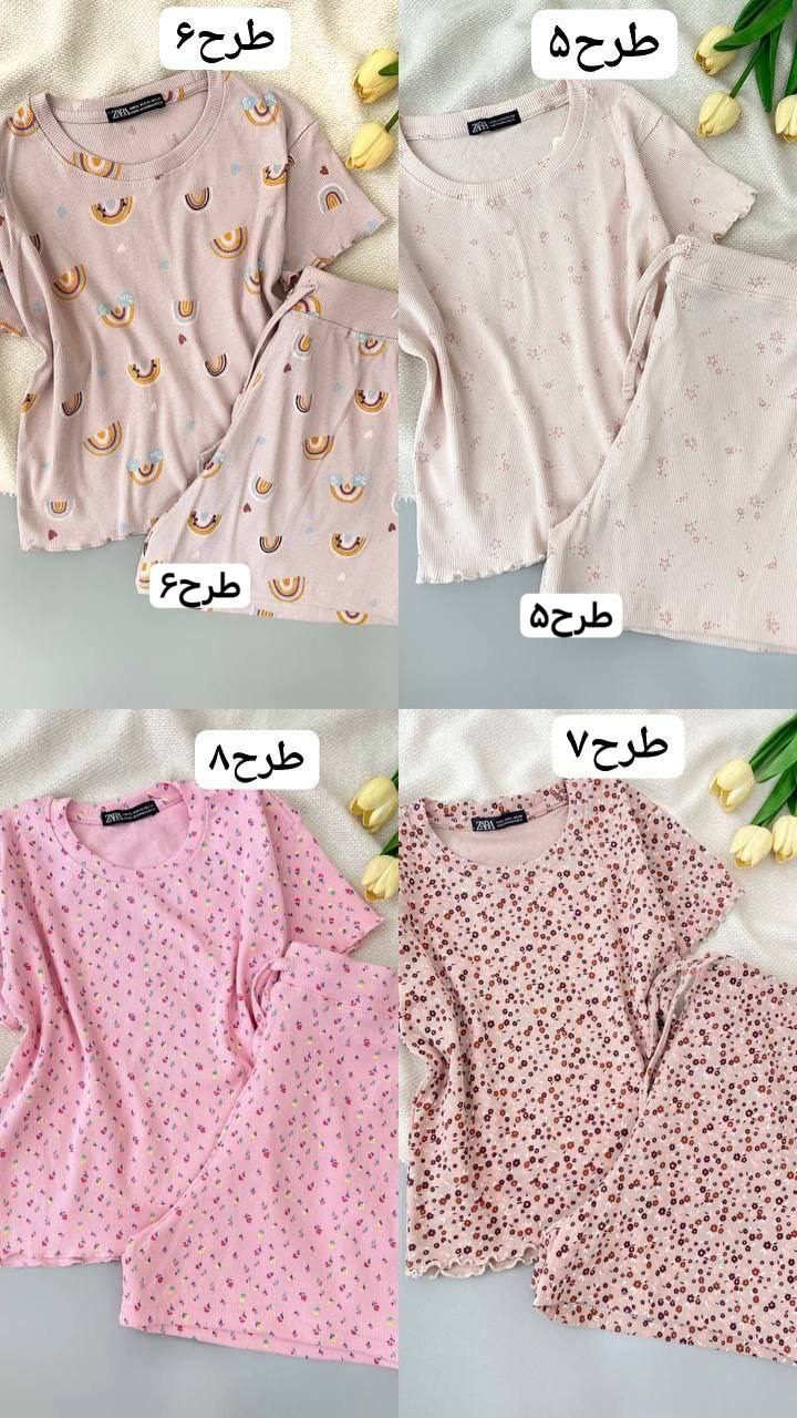 ست کراپ و شلوارک کبریتی کد 5065