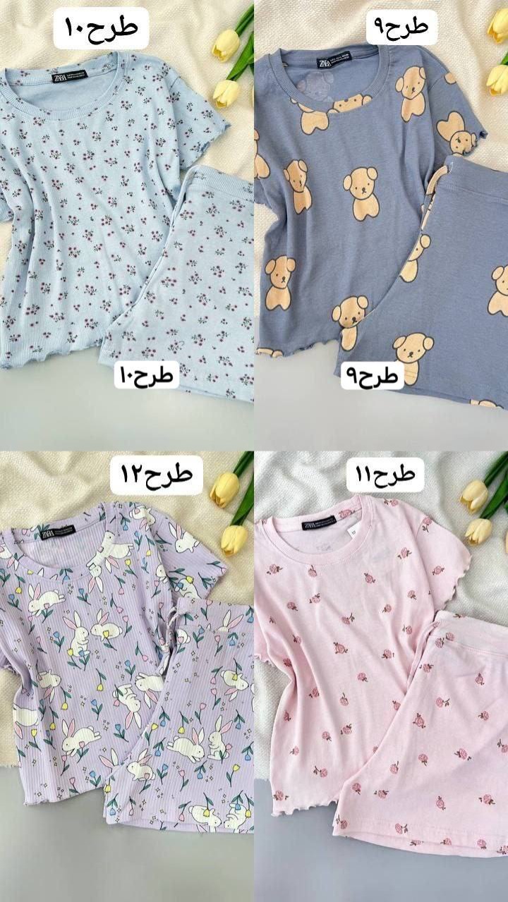 ست کراپ و شلوارک کبریتی کد 5065