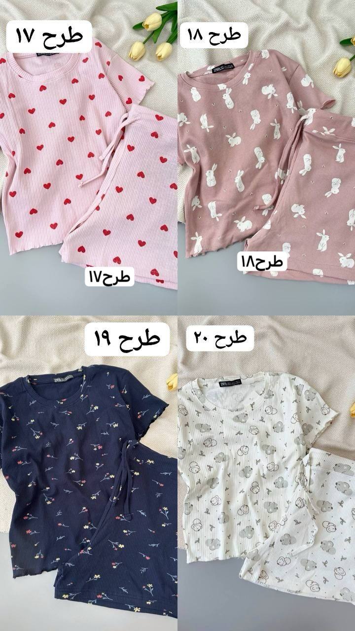 ست کراپ و شلوارک کبریتی کد 5065