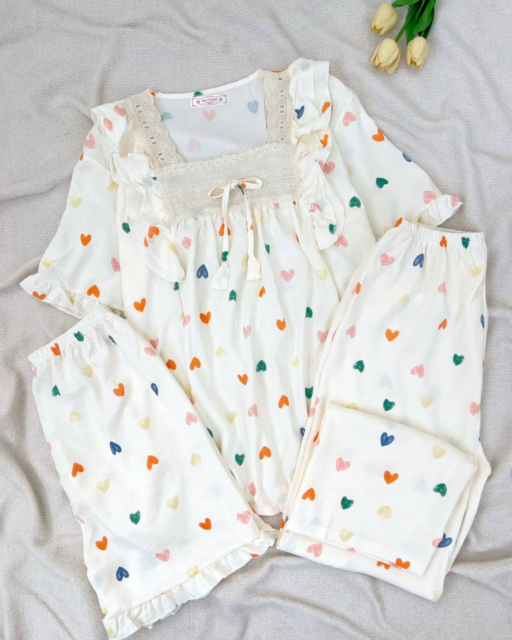 ست سه تیکه موسلین کد 5084