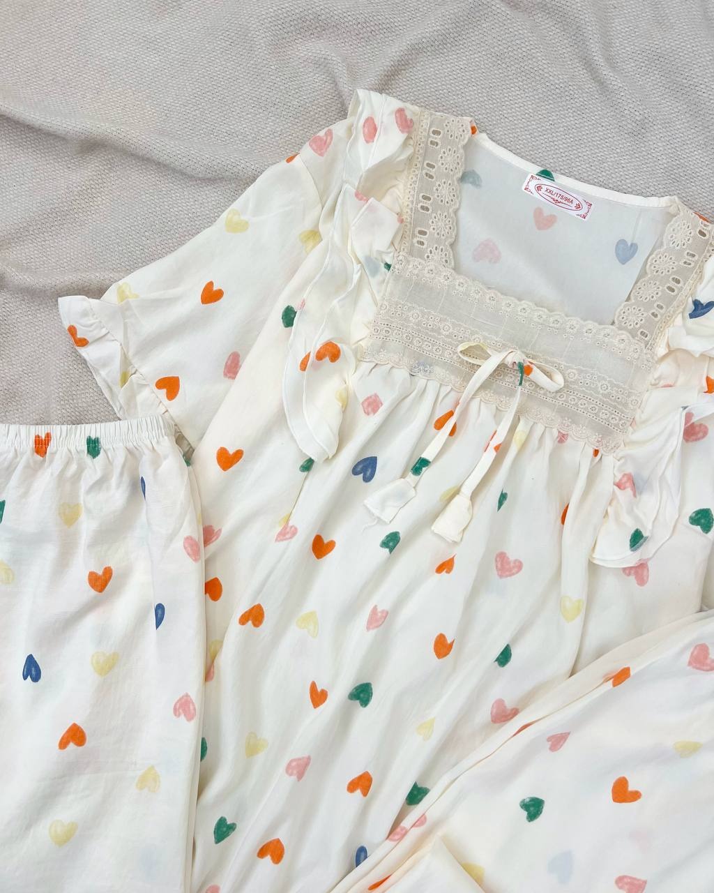 ست سه تیکه موسلین کد 5084