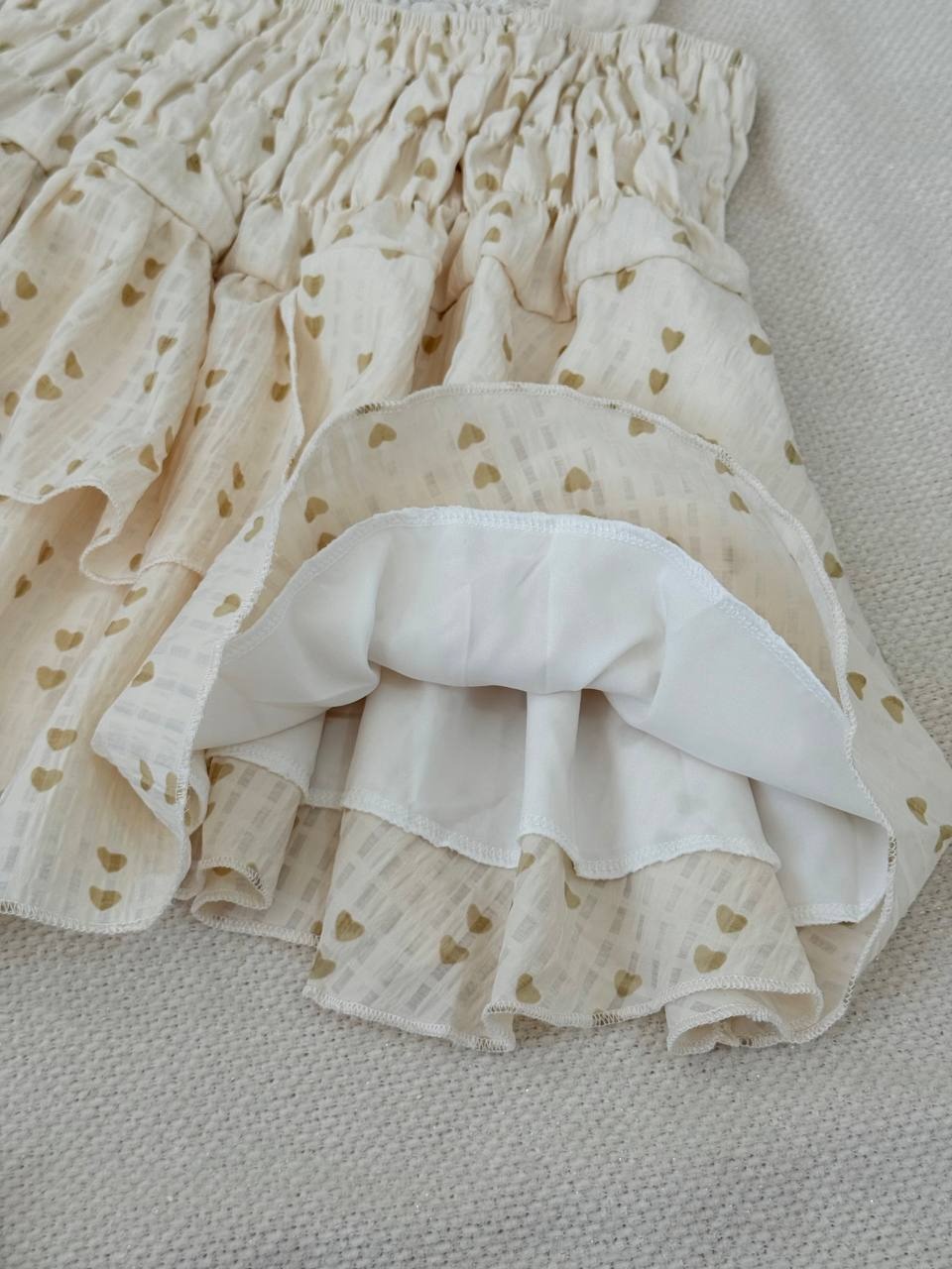 تاپ عروسکی سرشانه پاپیون کد 5095