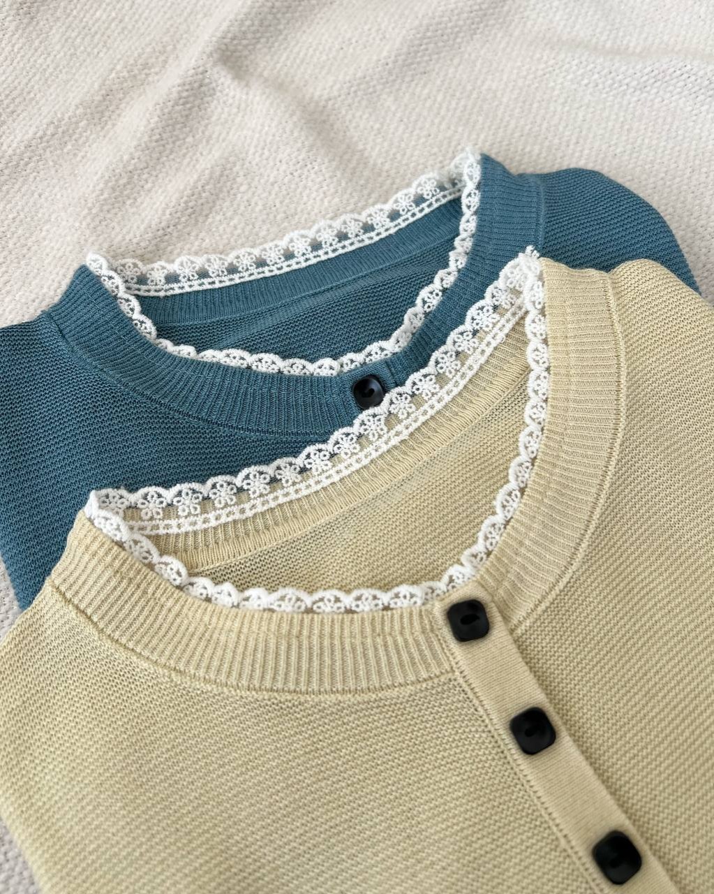 بلوز بافت آستین سه ربع کد 5100