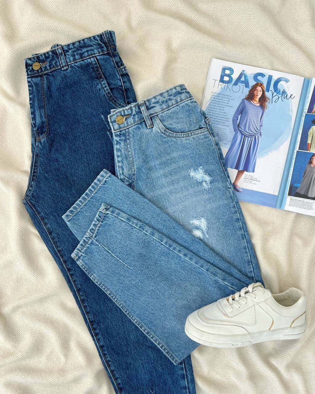 شلوار مام جین مدل 2 کد 5103