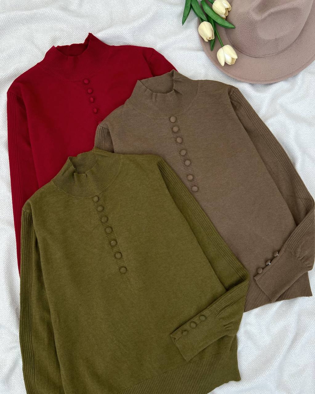 پلیور بافت آستین مچی گپ کد 5106