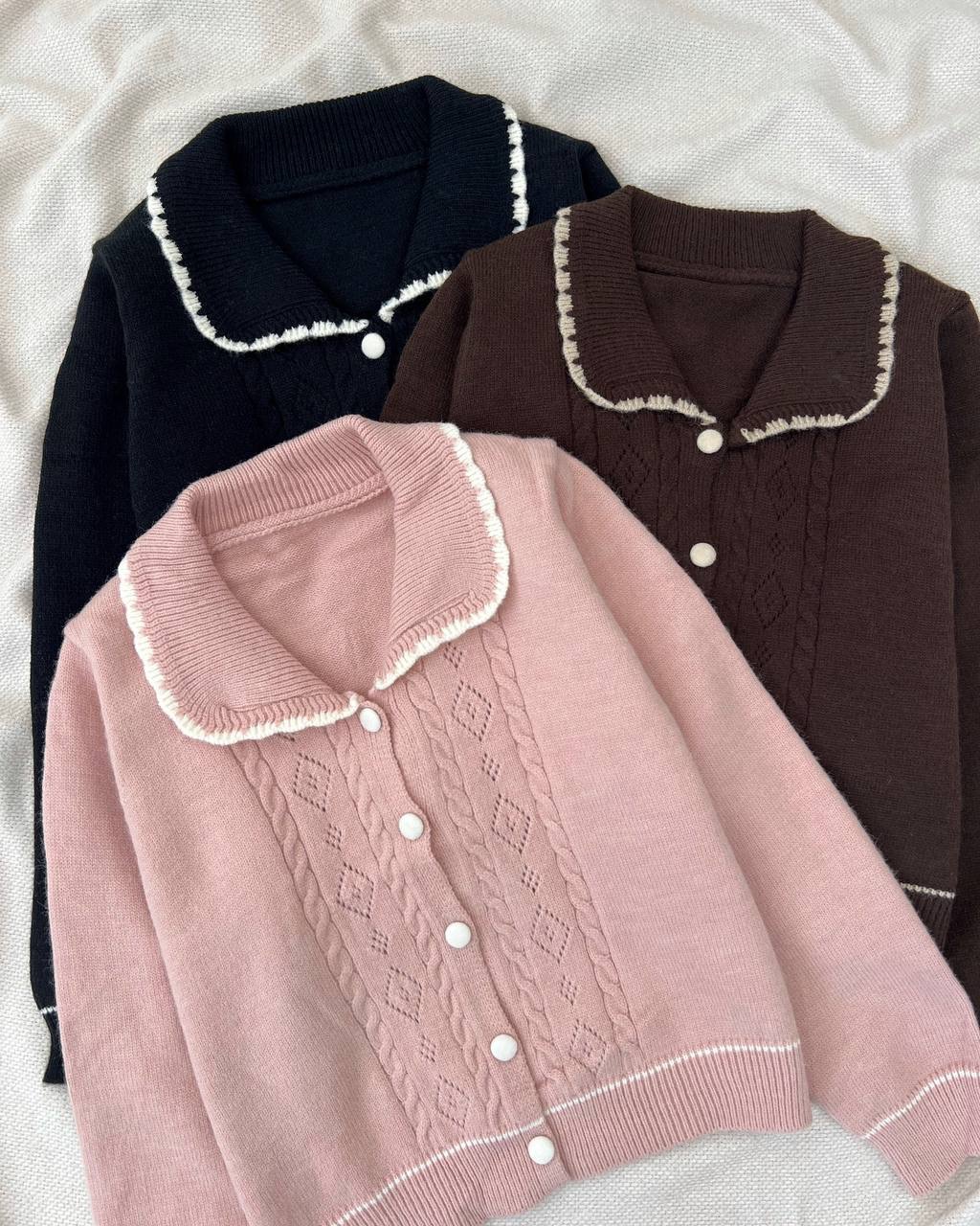 ژاکت بافت 7 رنگ کد 5112