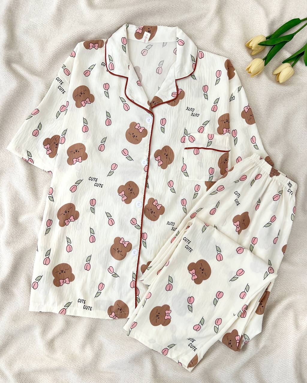 ست موسلین دوطرح کد 5115