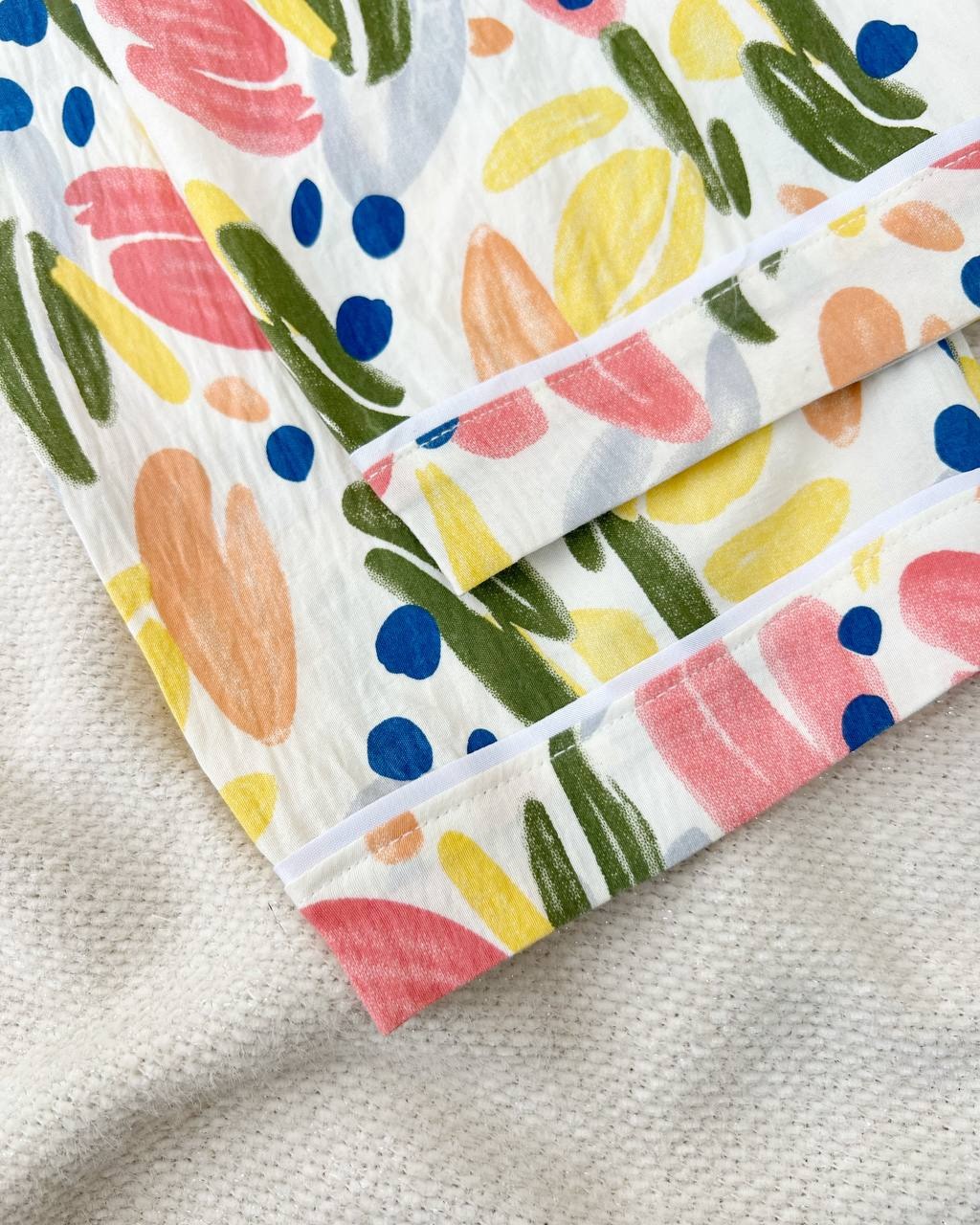 ست موسلین دوطرح کد 5115