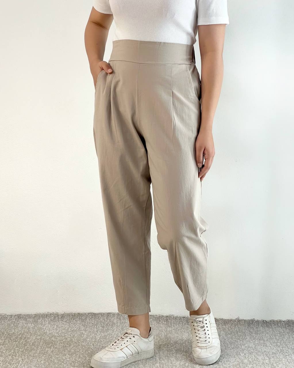 شلوار لینن مام کد 5116