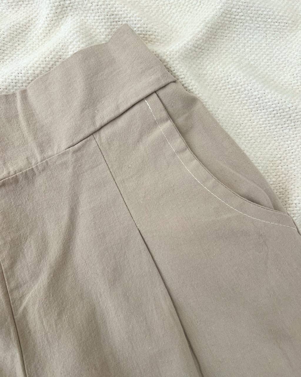 شلوار لینن مام کد 5116