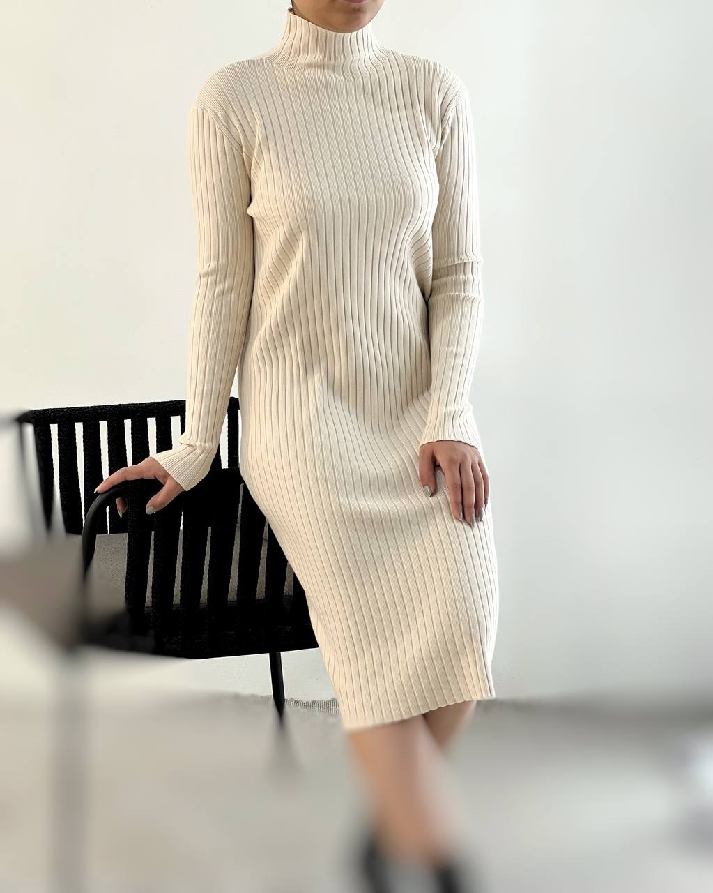 پیراهن بافت قد 100 کد 5139