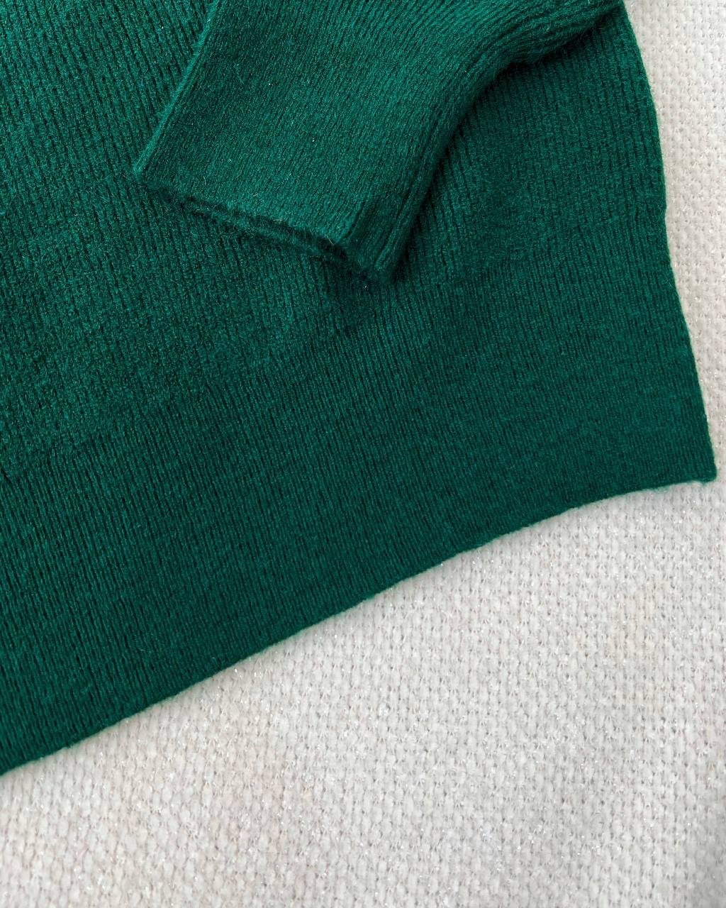 پلیور بافت یقه ایستاده آستین مچی کد 5151